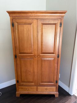 Wooden Armoire/ Entertainment piece