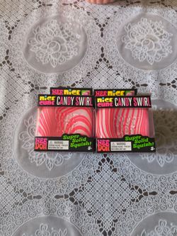 NeeDoh Nice Cube Candy Swirl Squish Toy