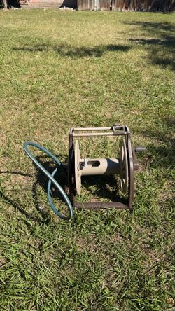 Garden Hose Reel with Crank Handle