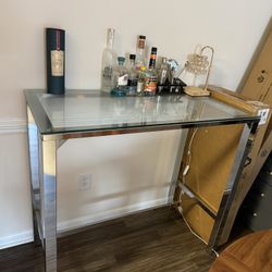 Glass Bar Table/ Top 