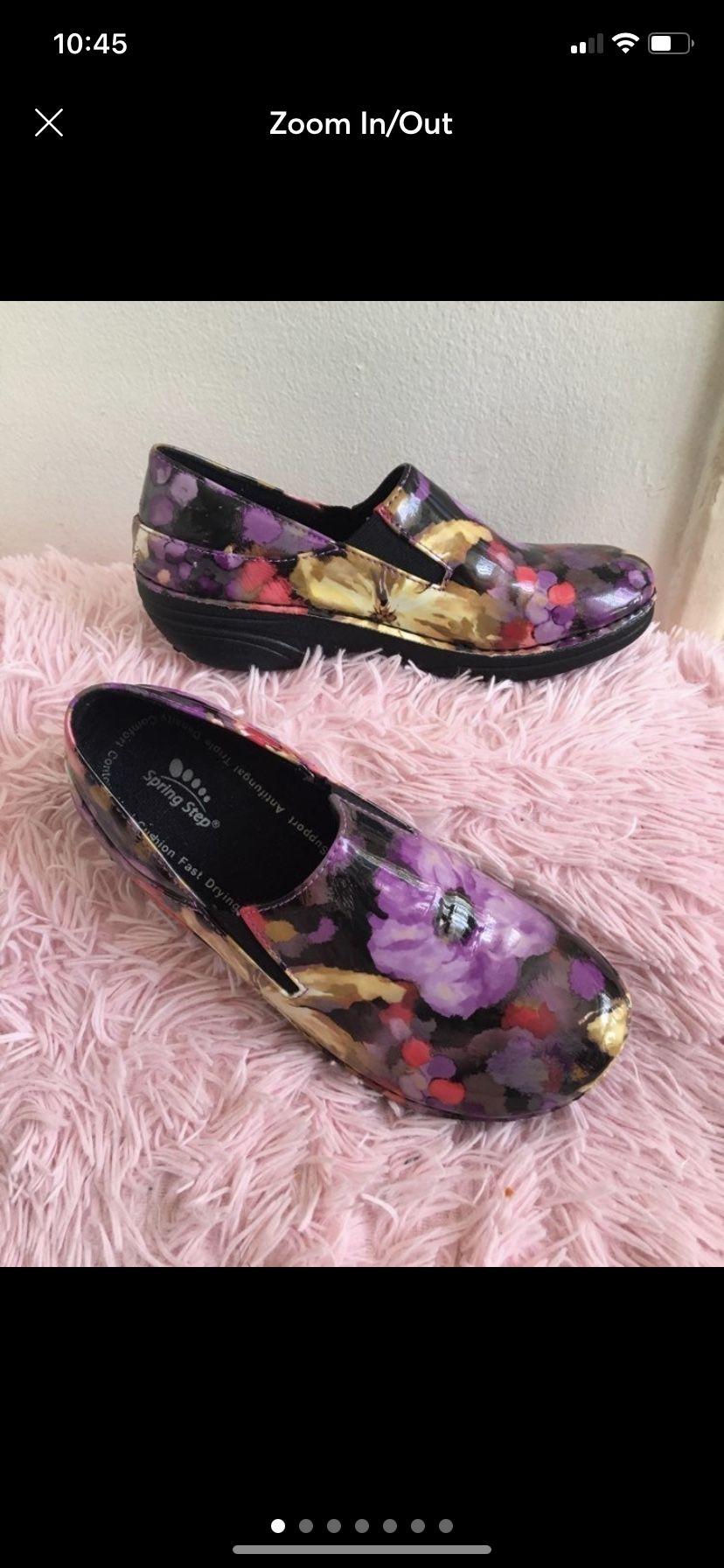 Steps spring oil resistance women’s clog /5.5