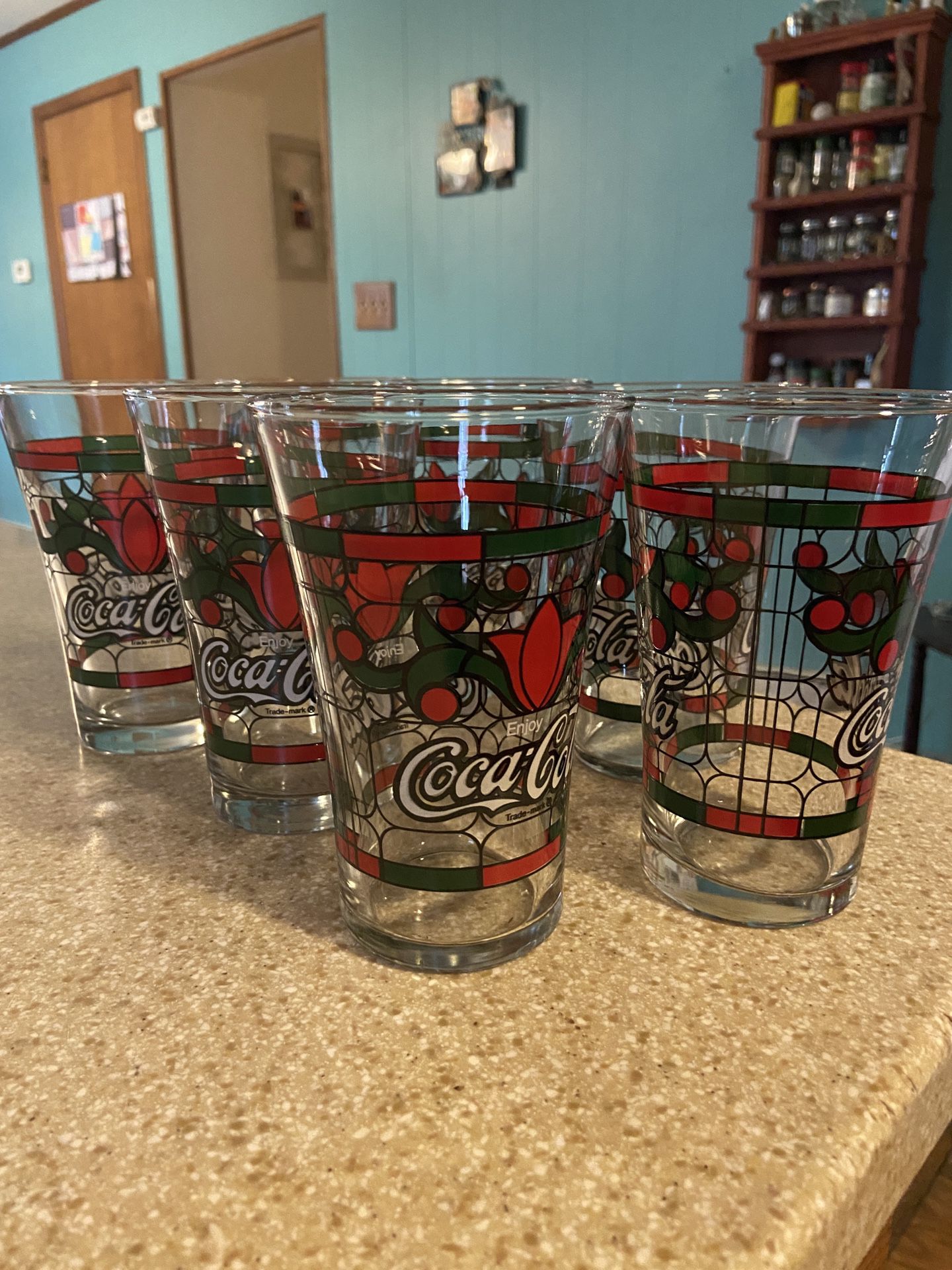 Coca Cola Collectable Glasses