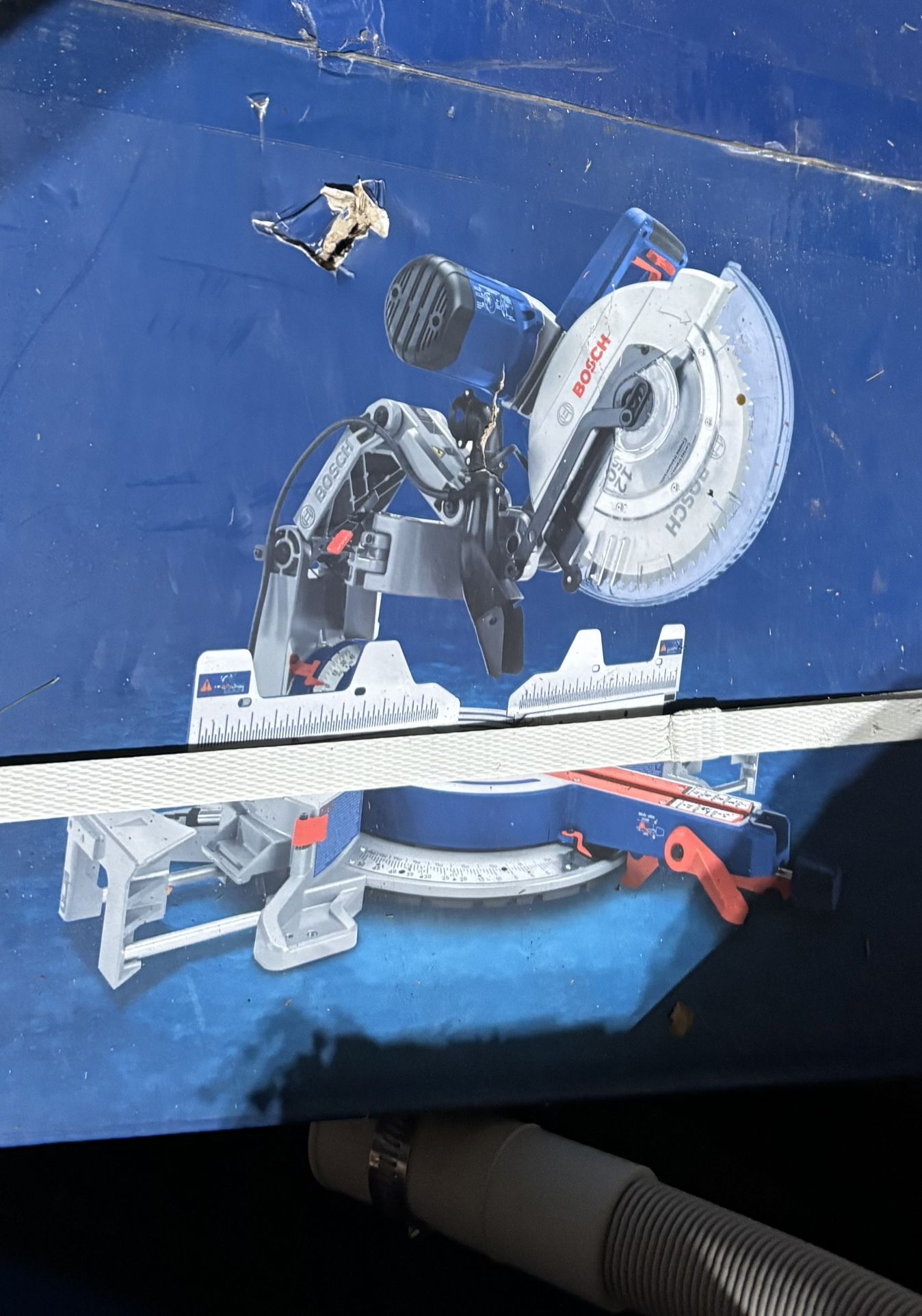Bosch 15amo Corded 12inch Corded Dual Bevel Sliding Glide Miter Saw