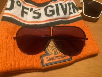 Aviator Sunglasses with Red Tinted Lenses Steve Madden