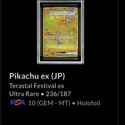 Pikachu ex (Jp)