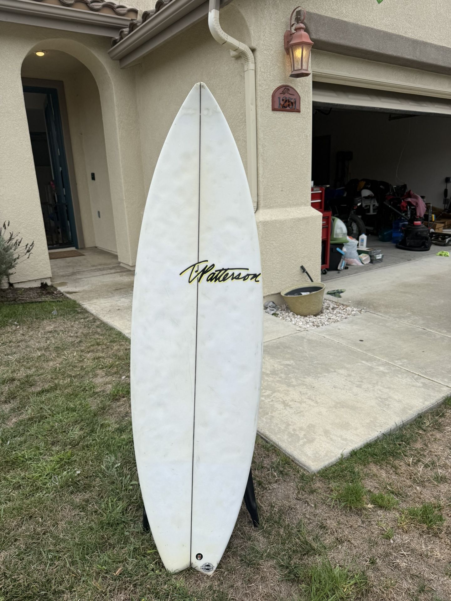Timmy Paterson 5,4 Surfboard Swallowtail