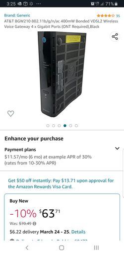 At&t Att Modem - New