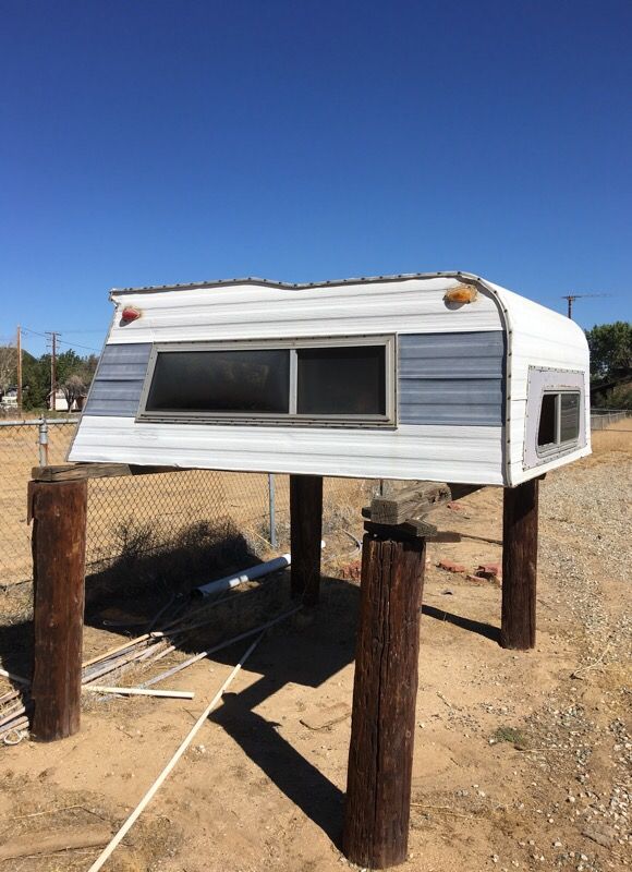 FREE CAMPER SHELL Aluminum 8 foot long... for Sale in Lancaster, CA