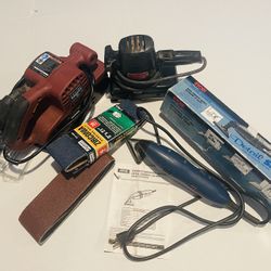 3 Electric Sanders