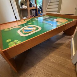 Wooden Train / Play Table – Excellent Condition