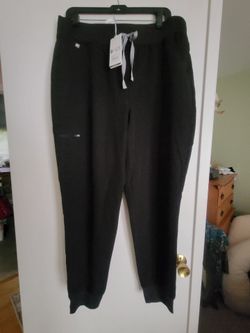 FIGS Black Scrub Jogger Pants New with Tags