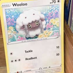 WOOLOO Pokémon card