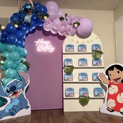 Lilo & Stitch Balloon Garland 
