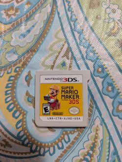 Super Mario Maker 3ds
