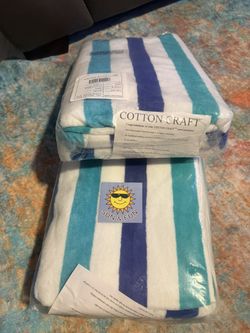 NEW Oversized Beach Towel Set