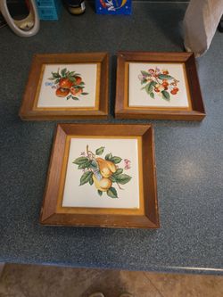 NAPCOWARE tile art.  Made in Japan.