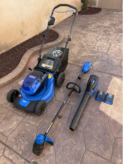 Kobalt Lawnmower Package