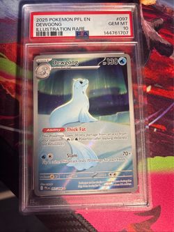 PSA 10 Pokemon Slabs – Dewgong IR & Iono’s Kilowattrel IR
