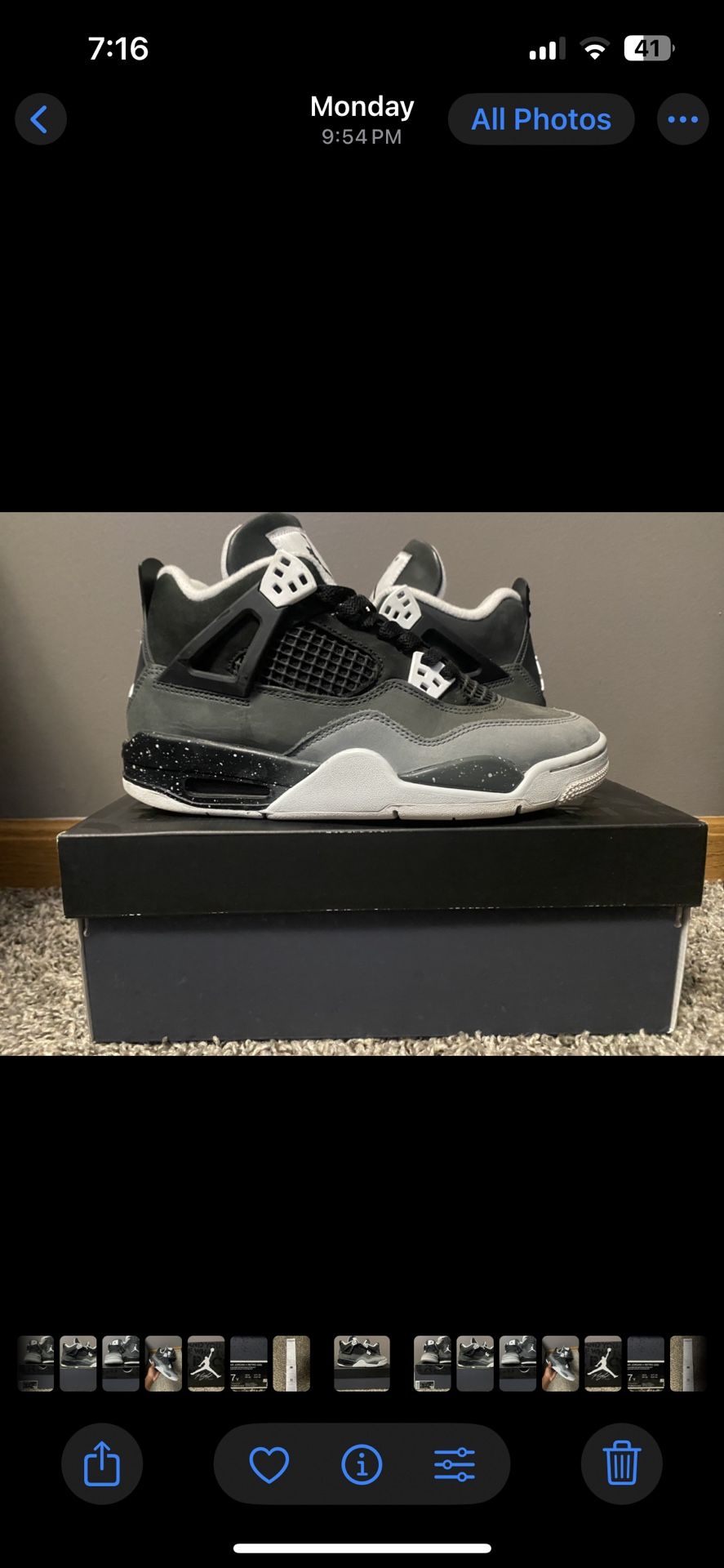 Jordan 4 Fear 