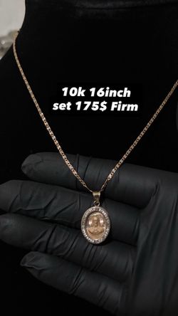10k REAL gold chain
