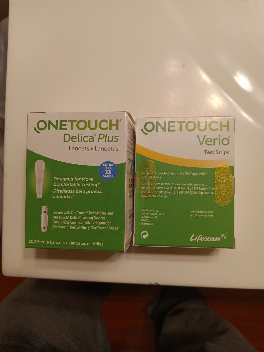 One Touch Verio Test Strips