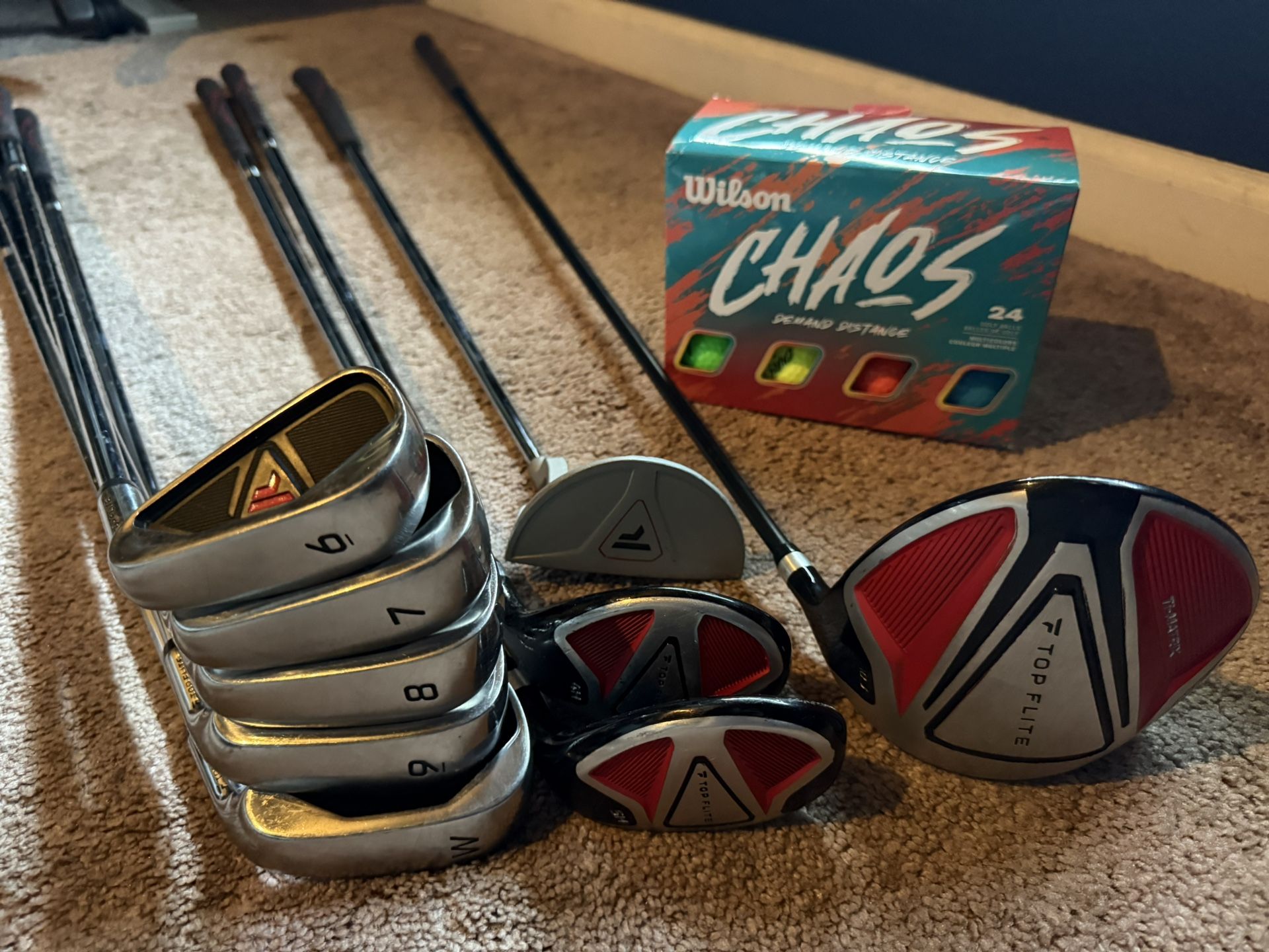 Top Flite Golf Clubs