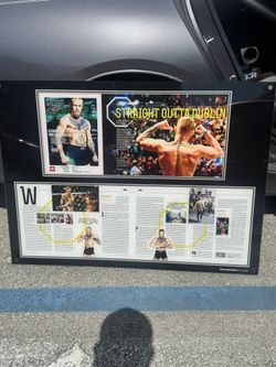 MMA Memorabilia (CONOR MCGREGOR)