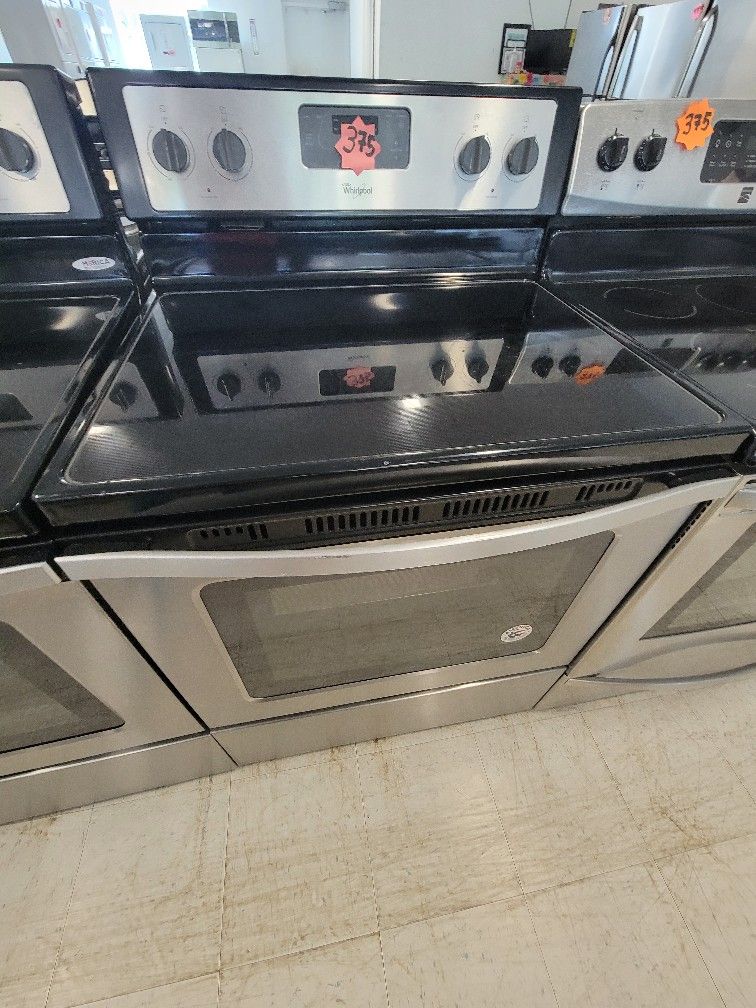 Whirlpool Electric Stove Used Good Condition With 90day's Warranty 