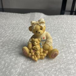 Cherished Teddies "If A Mom's Love Comes In All….Figurine