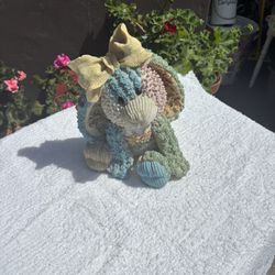 Yard Art Cute Patchwork Rabbit 