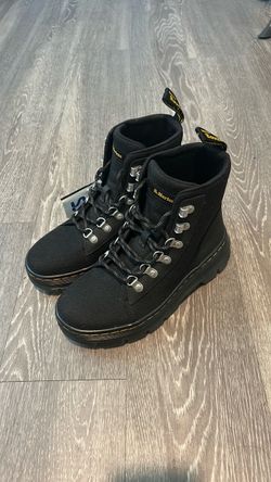 Dr. Martens Black Women’s Lace-Up Boots, Size 6 US, Black