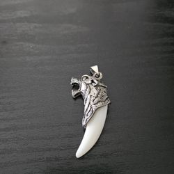 Faux Wolf Tooth Pendant