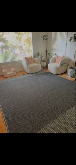 Rug from Design Within Reach - 8x10 Halti blue