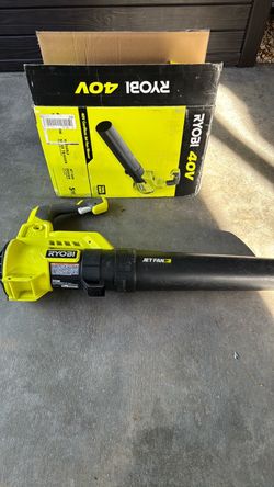Ryobi 40V 120MPH 450 CFM Cordless Battery Leaf Blower (Tool Only)