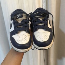 Kids Navy Blue Shoes 