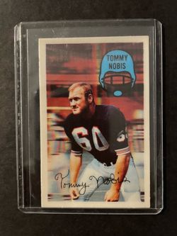 1970 Kellogg’s 3D #56 Tommy Nobis (NO CRACKS)