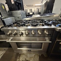 36” Forno Gas Range Stainless Steel 