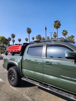 2022 Tacoma bed rack, roof rack and soft topper