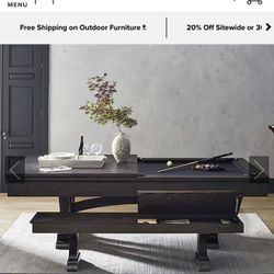 FRONTGATE - Dax Pool Table Cover