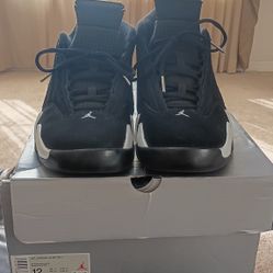 Jordan 14 Retro Black And White  In Box  Size 12 $300.00 OBO