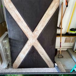 Solid Wood Rectangular Table With Hand Carved On Side And Legs