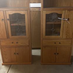 Entertainment Cabinets Good Quality Built In DVD/CD Storage And Lighting