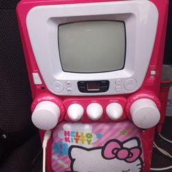Hello Kitty Karaoke Machine