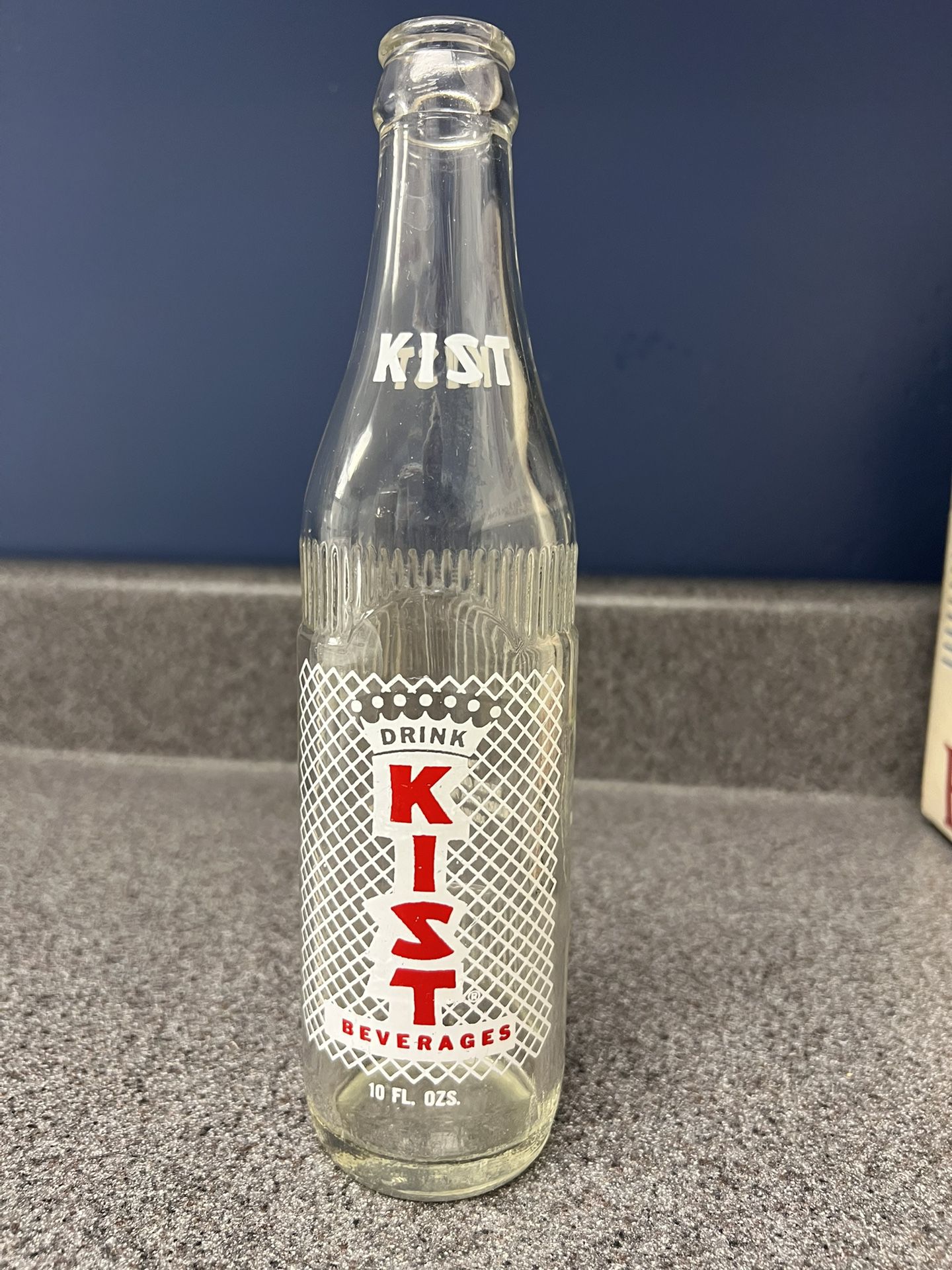 Vintage KIST Soda Bottle