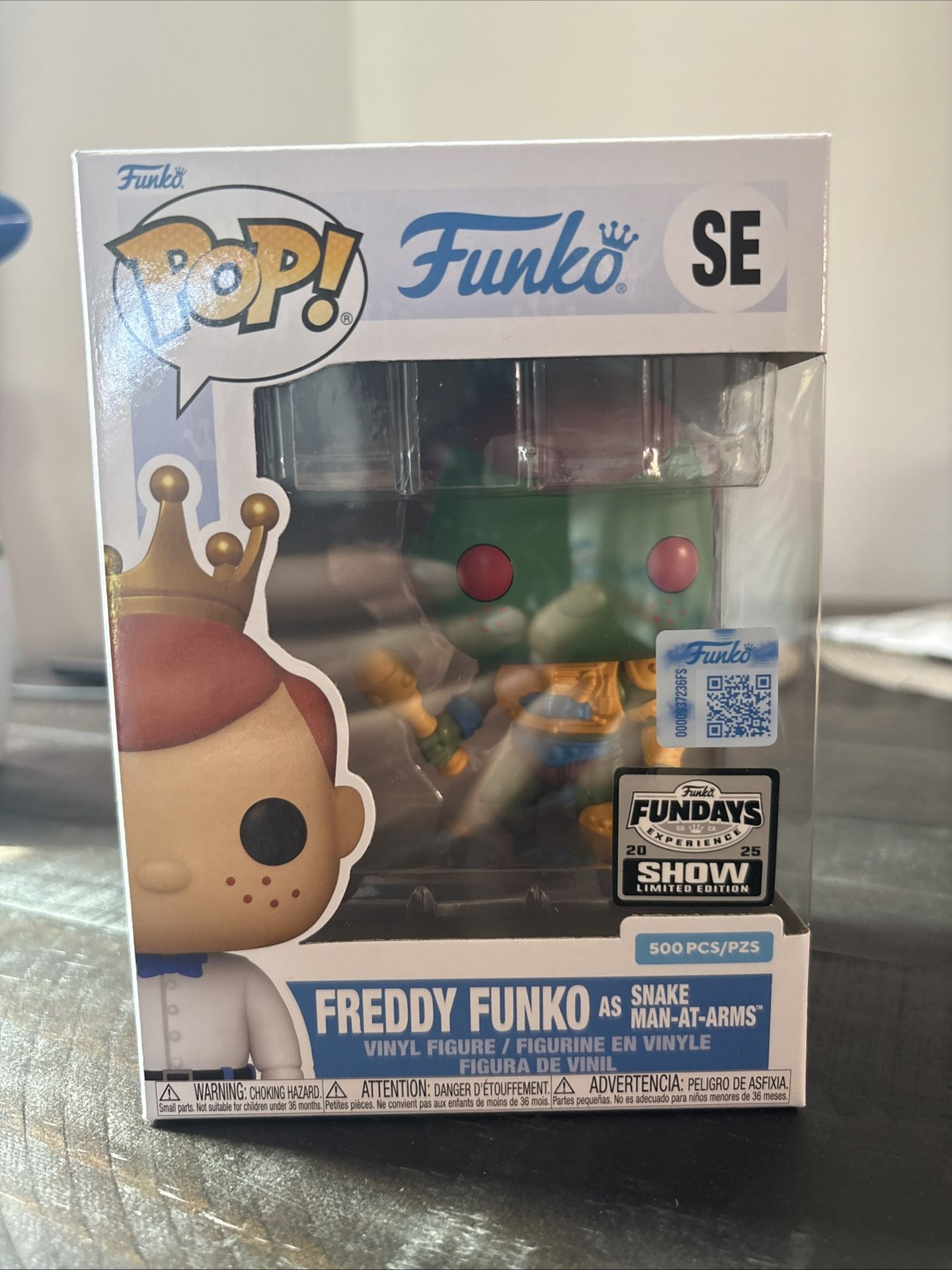 Freddy Funko As Snake Man At Arms