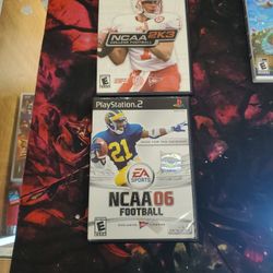 Ps2 Ncaa Games $10 Each