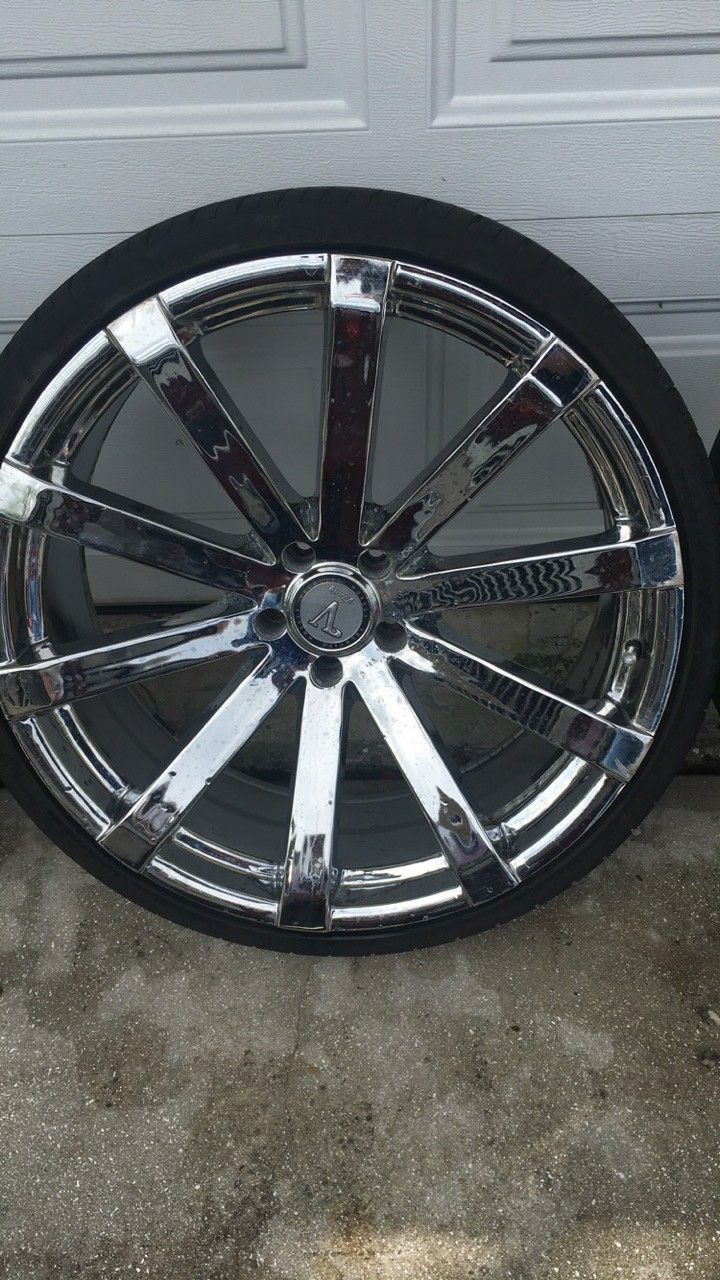 22 inch Chrome Velocity Rims!!!