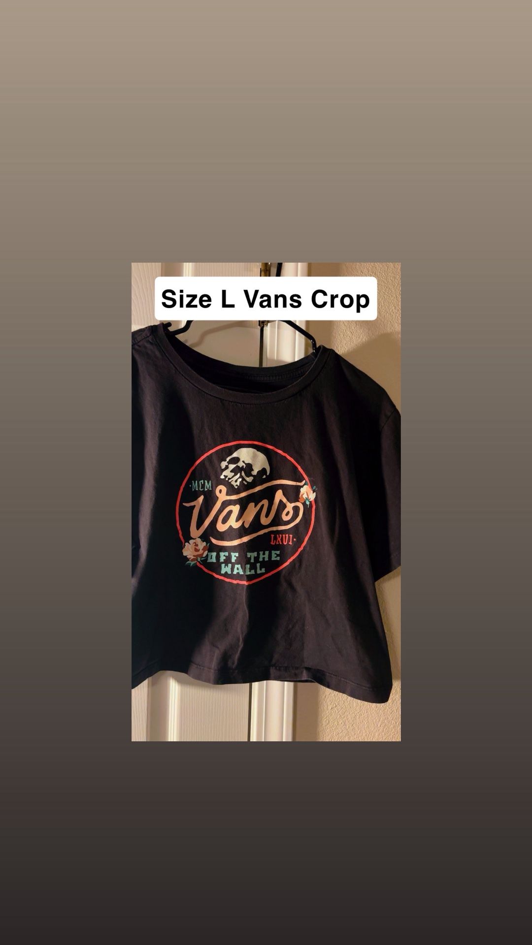 Size L Vans Off The Wall 