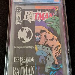 Batman 497 CGC 9.8