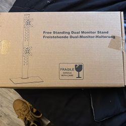 Dual Monitor Stand For 32” And Under 